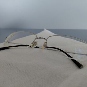 CHANEL Silver and Black Eyewear